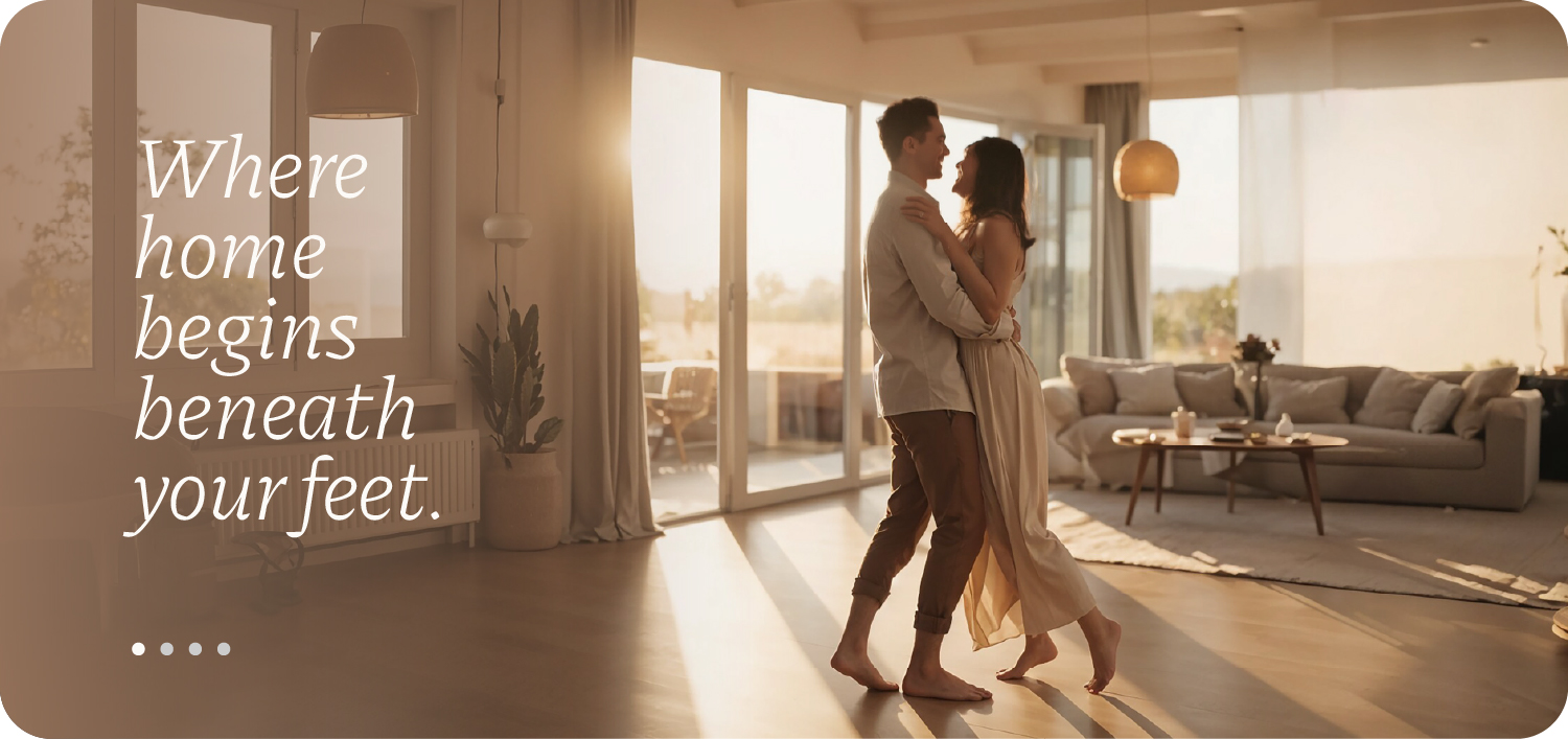 Where home begins beneath your feet.