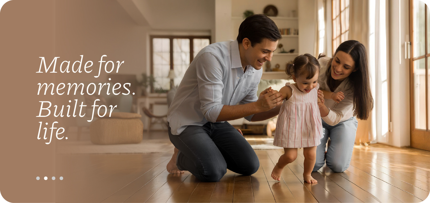 Where home begins beneath your feet.