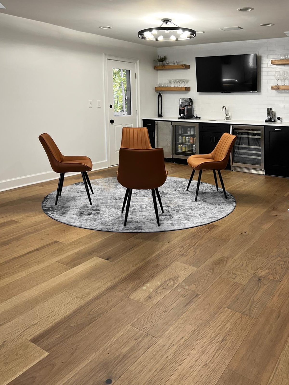 Engineered Glued Down Hardwood Flooring